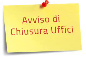 Chiusura uffici 